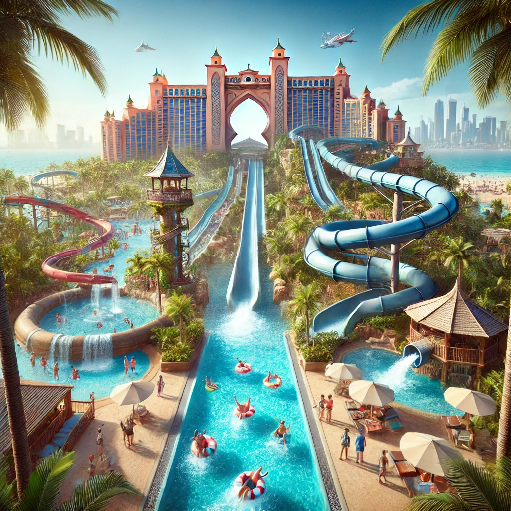 Entdecken Sie die Geheimnisse von Atlantis Aquaventure: dem größten Wasserpark der Welt!