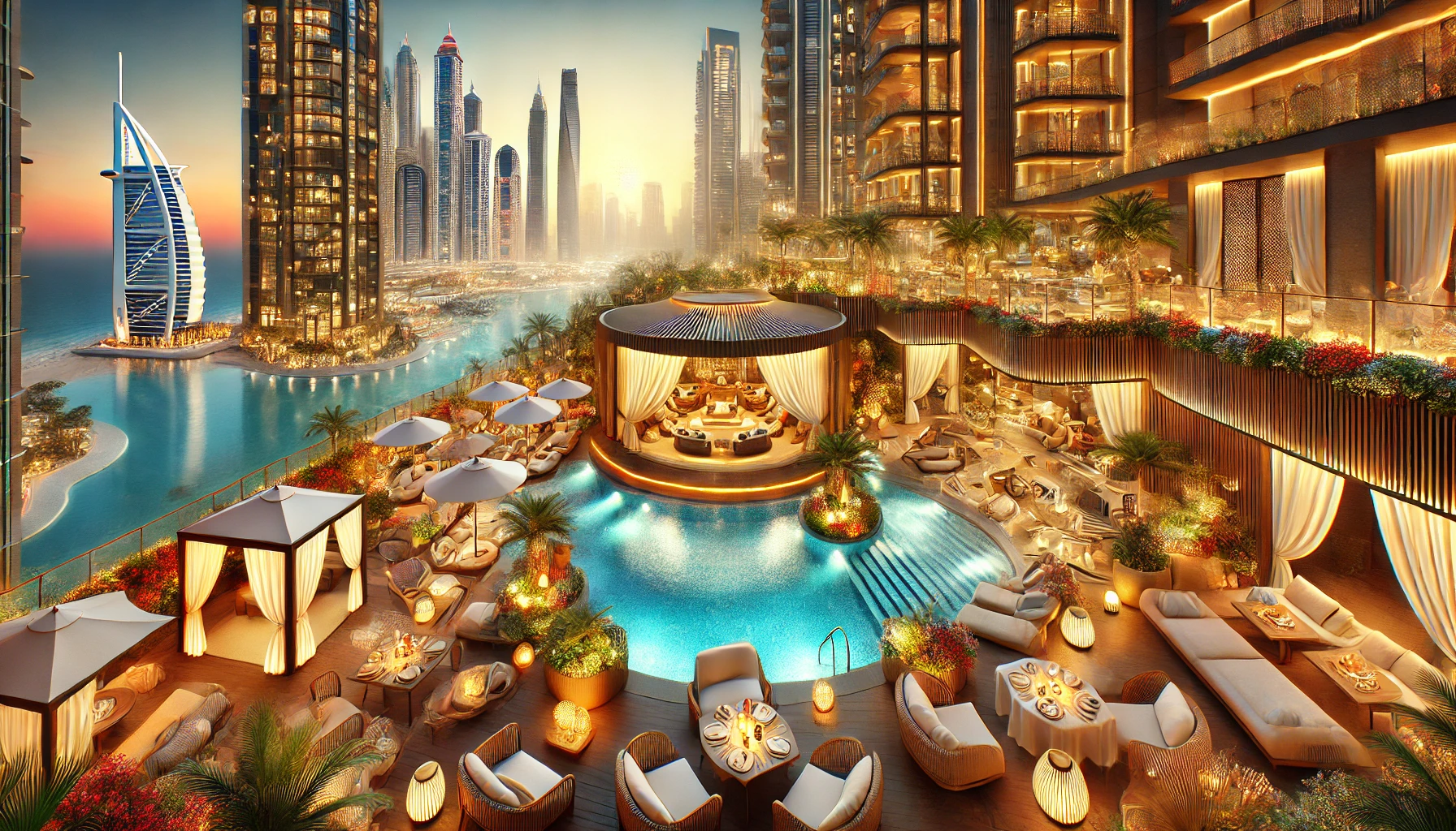 أفضل 5 فنادق للكبار فقط في دبي لتجربة لا تُنسى